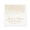 The Vintage Glam Gold Confetti Wedding Collection