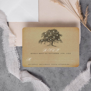 The Vintage Old Oak Tree Wedding Collection - RSVP