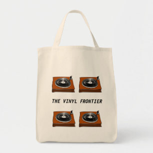 The Vinyl Frontier Tote Bag
