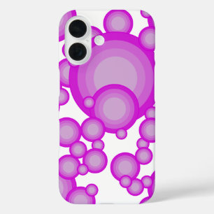 The Violet 70's year styling iPhone 16 Case