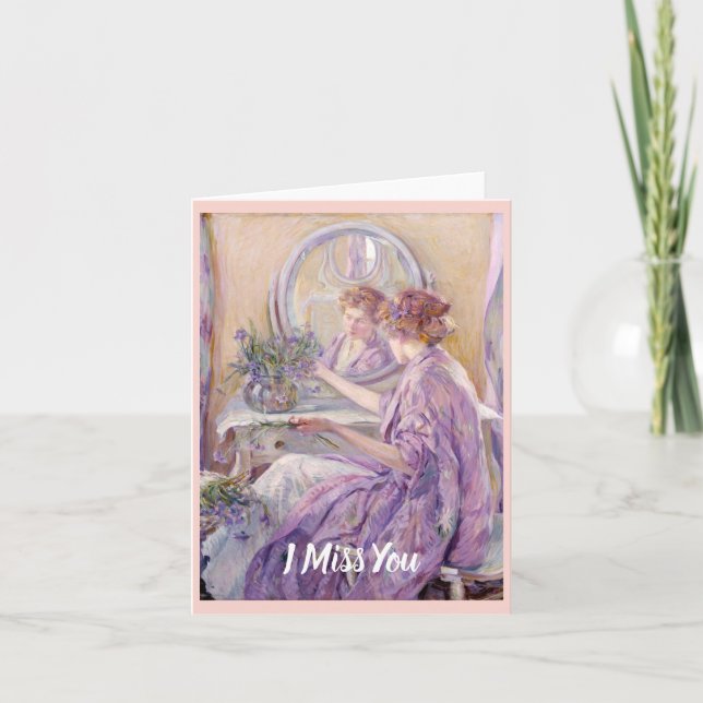 The Violet Kimono, Nostalgic  Card (Front)