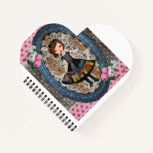 The Violet Paper Doll: A Tale of Plum & Petals Notebook