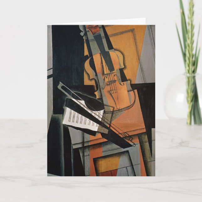 The Violin, 1916 Card (Front)