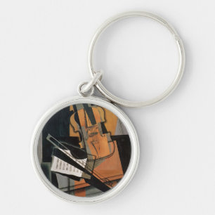 The Violin, 1916 Keychain