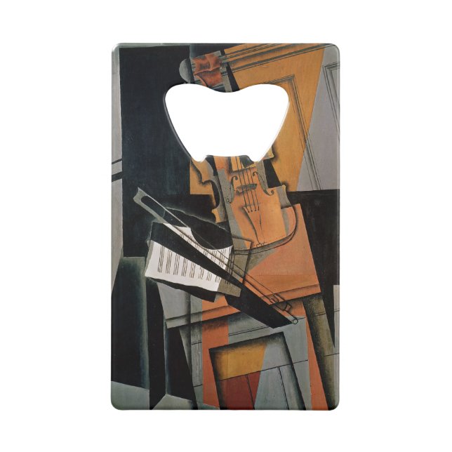 The Violin, 1916 Wallet Bottle Opener (Front)