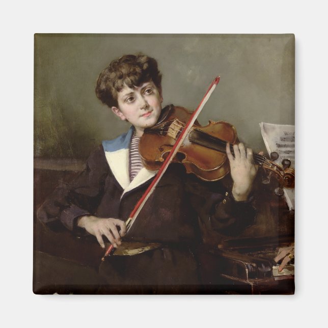 The Violinist Magnet (Front)