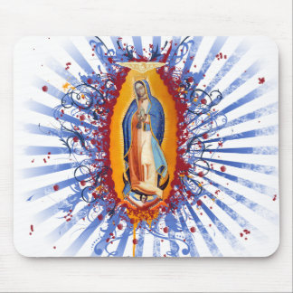 The Virgen de guadalupe! Look closer... Mouse Pad
