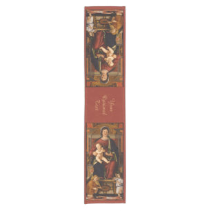“The Virgin and Child” art table runner