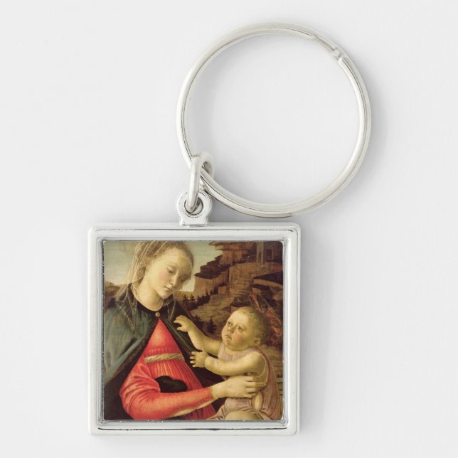 The Virgin and Child  c.1465-70 Keychain (Front)