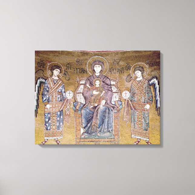 The Virgin and Child Canvas Print (Front)