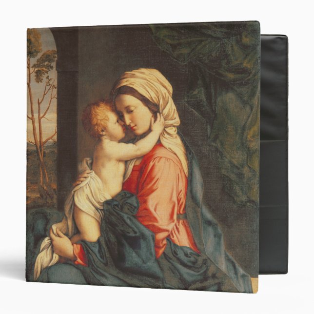 The Virgin and Child Embracing Binder (Front/Inside)