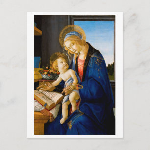 The Virgin and Child, Sandro Botticelli Postcard