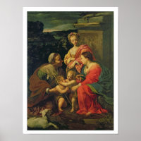 The Virgin and Child with St. Elizabeth, the Infan
