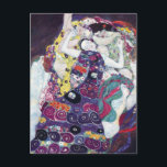 The Virgin by Gustav Klimt Postcard<br><div class="desc">Gustav Klimt - Art Nouveau Artist</div>
