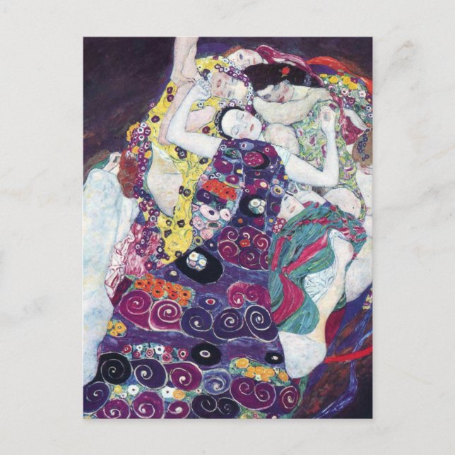 The Virgin by Gustav Klimt Postcard (Front)