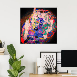 The Virgin by Gustav Klimt Poster