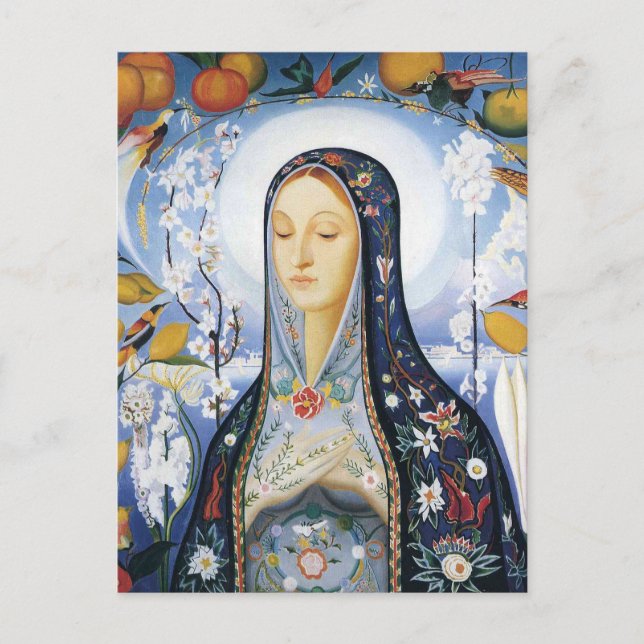 The Virgin by Joseph Stella Postcard (Front)