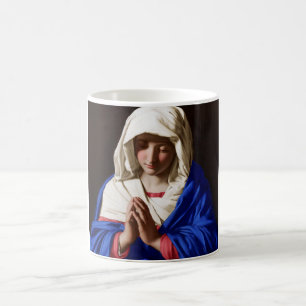 The Virgin in Prayer, Sassoferrato Coffee Mug