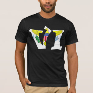 The Virgin Islands (VI) & Puerto Rico (PR) T-Shirt