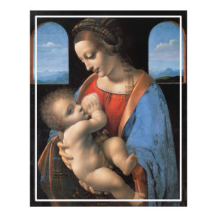 The Virgin Mary Breastfeeding The Christ Child-324 Photo Print