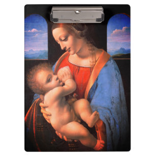 The Virgin Mary Breastfeeding The Christ Child Clipboard