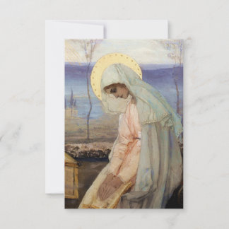 “The Virgin Mary” by Mikhail Nesterov Thank You Card