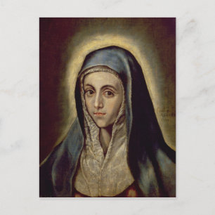 The Virgin Mary, c.1594-1604 Postcard