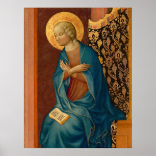 The Virgin - Masolino da Panicale Fine Art Poster