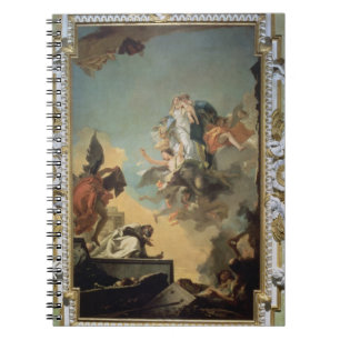 The Virgin of Carmel Giving the Scapula to the Ble Notebook