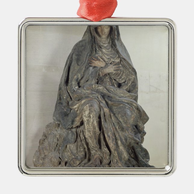 The Virgin of Sorrow Metal Ornament (Front)
