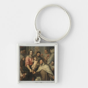The Virgin of the Carmelites Keychain