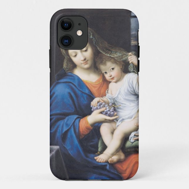 The Virgin of the Grapes, 1640-50 Case-Mate iPhone Case (Back)