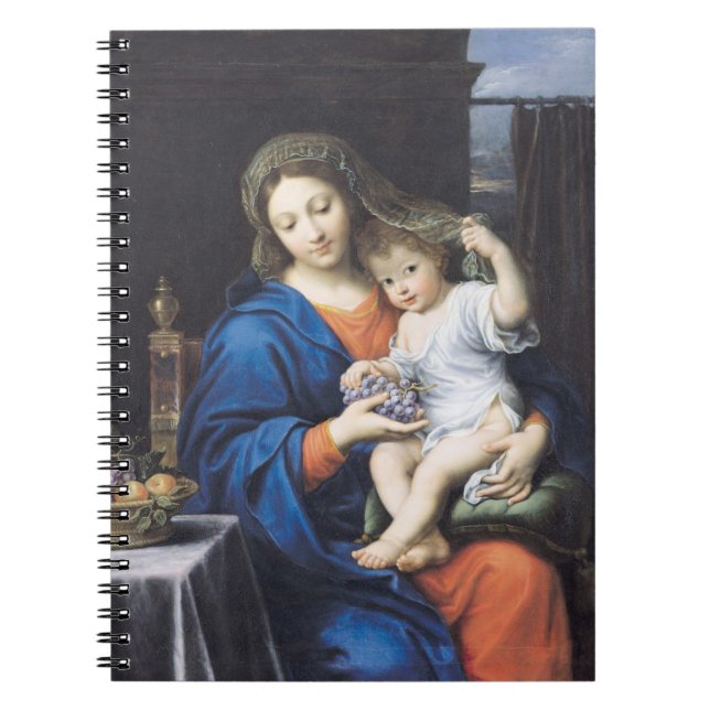 The Virgin of the Grapes, 1640-50 Notebook (Front)