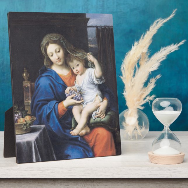 The Virgin of the Grapes, 1640-50 Plaque (Side)