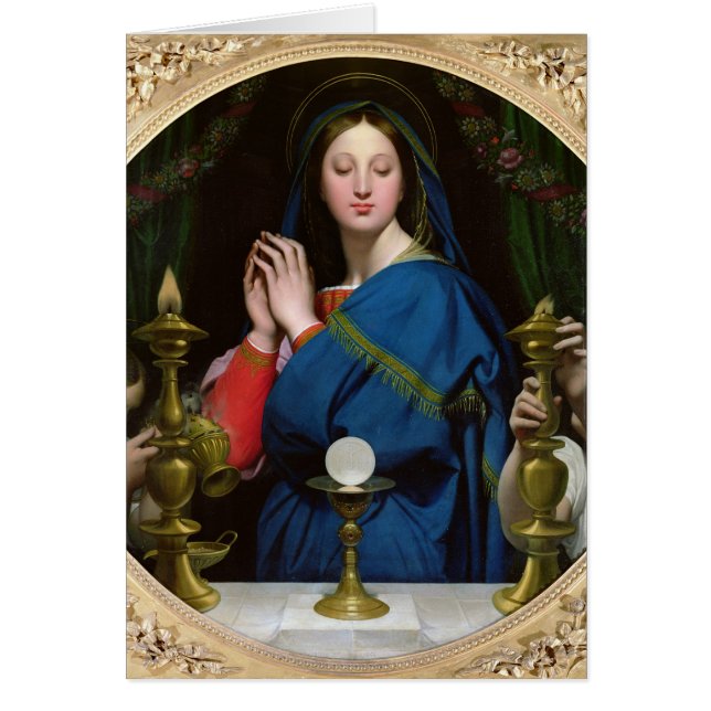 The Virgin of the Host, 1854 (Front)