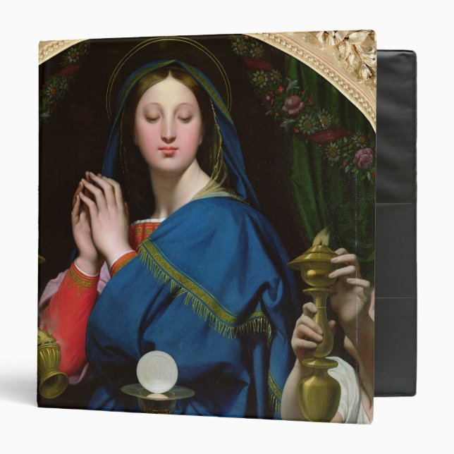 The Virgin of the Host, 1854 Binder (Front/Inside)