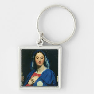 The Virgin of the Host, 1866 Keychain