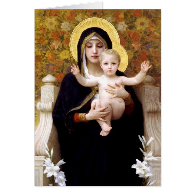 The Virgin of the Lilies (La Vierge au Lys) (Front)
