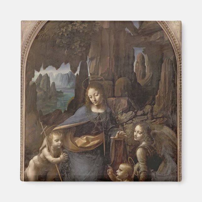 The Virgin of the Rocks , c.1508 Magnet (Front)
