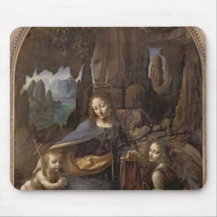 The Virgin of the Rocks , c.1508 Mouse Pad