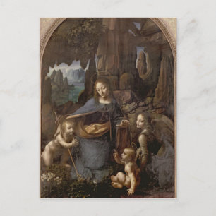 The Virgin of the Rocks , c.1508 Postcard