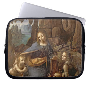 The Virgin of the Rocks Laptop Sleeve