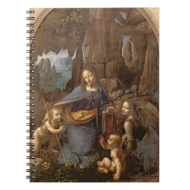 The Virgin of the Rocks Notebook (Front)