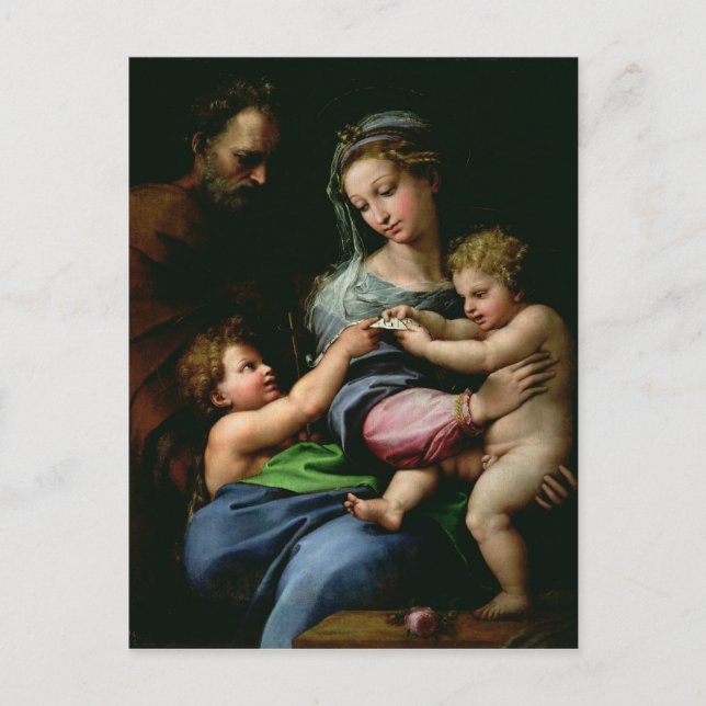The Virgin of the Rose, c.1518 Postcard (Front)