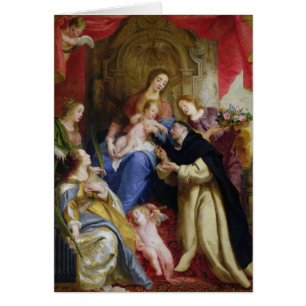 The Virgin Offering the Rosary