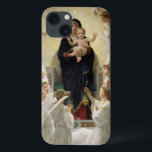 The Virgin with Angels, 1900 iPhone 13 Case<br><div class="desc">The Virgin with Angels, 1900 | by William-Adolphe Bouguereau | Art Location: Musee de la Ville de Paris, Musee du Petit-Palais, France | French Artist | Image Collection Number: XIR39429</div>