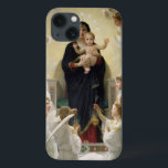 The Virgin with Angels, 1900 iPhone 13 Case<br><div class="desc">The Virgin with Angels, 1900 | by William-Adolphe Bouguereau | Art Location: Musee de la Ville de Paris, Musee du Petit-Palais, France | French Artist | Image Collection Number: XIR39429</div>
