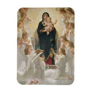 The Virgin with Angels, 1900 Magnet