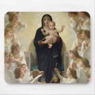 The Virgin with Angels, 1900 Mouse Pad