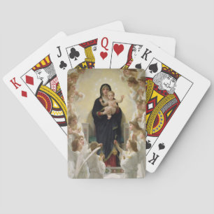 The Virgin with Angels, 1900 (oil on canvas) Playing Cards